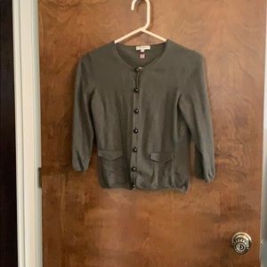 Cashmere Burberry London cardigan size small
